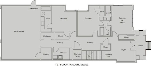 4550 Lois St SE, Smyrna, GA 30080 - home floor plan