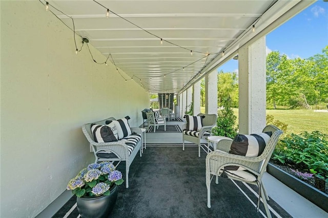 4791 Talona Rd, Talking Rock, GA 30175 - view of patio / terrace featuring outdoor lounge area