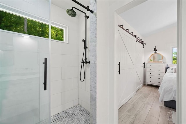 4791 Talona Rd, Talking Rock, GA 30175 - bathroom featuring plenty of natural light, a shower stall, and ensuite bath