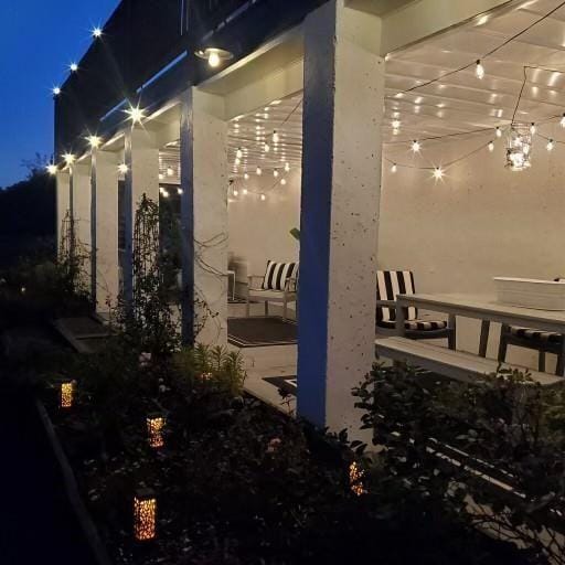 4791 Talona Rd, Talking Rock, GA 30175 - view of property exterior at night