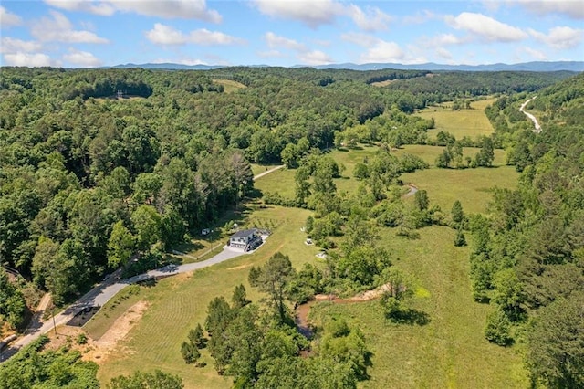 4791 Talona Rd, Talking Rock, GA 30175 - aerial overview of property's location featuring a heavily wooded area