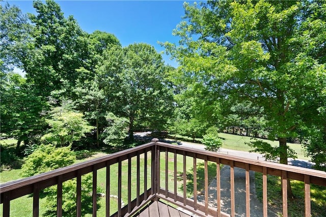 5971 Dogwood Dr SE, Acworth, GA 30102 - deck featuring a yard