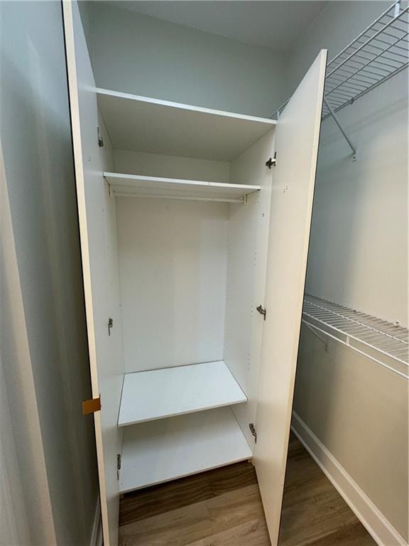 view of closet