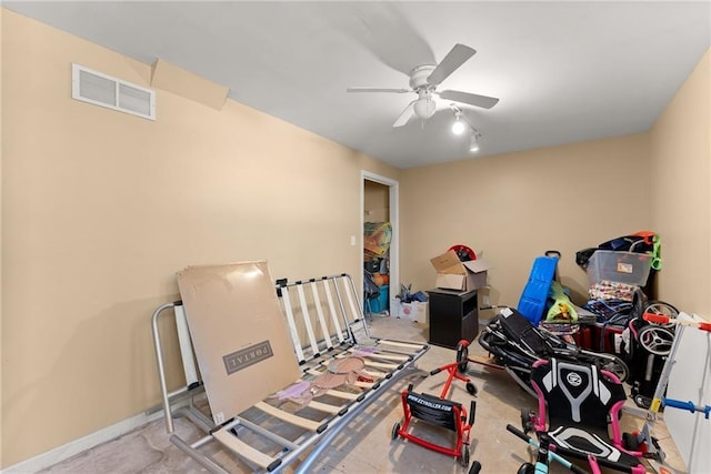 4010 Catawba Rdg, Gainesville, GA 30506 - game room with ceiling fan