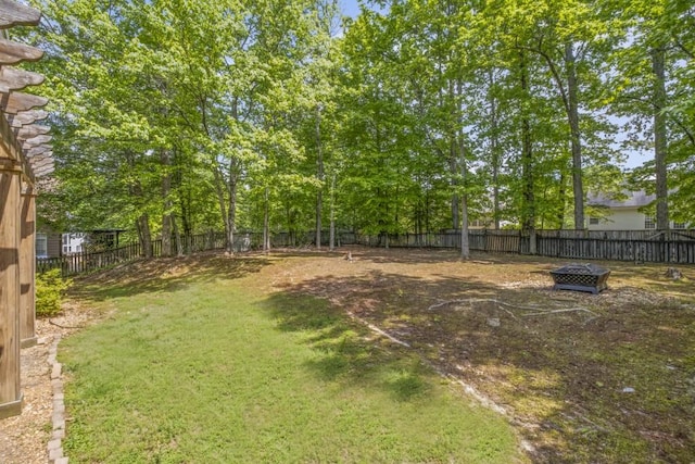 1465 Laleiah Dr, Cumming, GA 30041 - view of yard with a fenced backyard