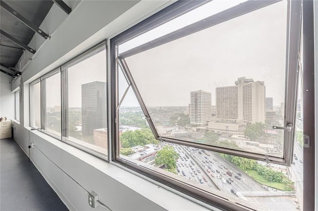 120 Ralph Mcgill Blvd NE Unit 1502, Atlanta, GA 30308 - unfurnished sunroom with healthy amount of natural light and a view of city
