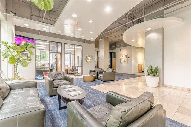 120 Ralph Mcgill Blvd NE Unit 1502, Atlanta, GA 30308 - lobby with recessed lighting
