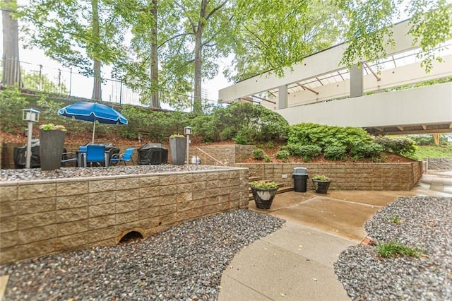 120 Ralph Mcgill Blvd NE Unit 1502, Atlanta, GA 30308 - view of patio with a grill