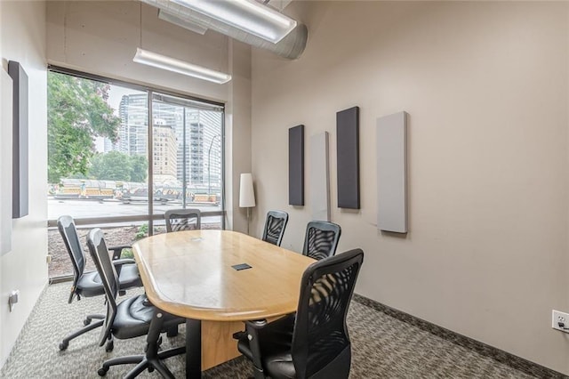 120 Ralph Mcgill Blvd NE Unit 1502, Atlanta, GA 30308 - dining space featuring carpet