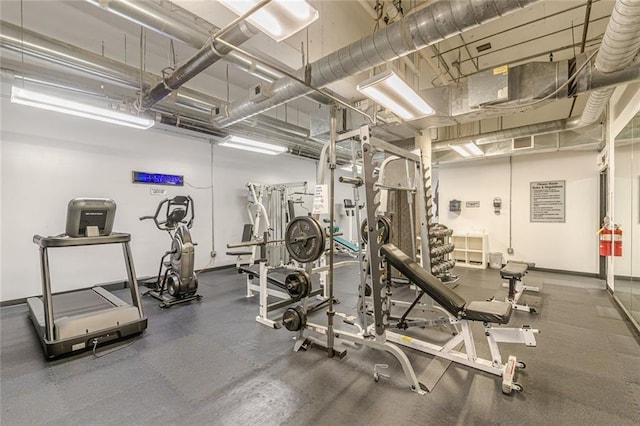 120 Ralph Mcgill Blvd NE Unit 1502, Atlanta, GA 30308 - view of exercise room
