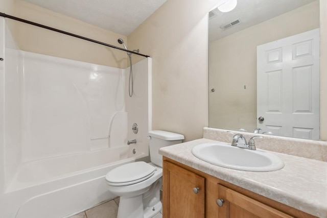 2410 Napa Valley Dr, Villa Rica, GA 30180 - full bath featuring vanity, tile patterned flooring, and shower / washtub combination
