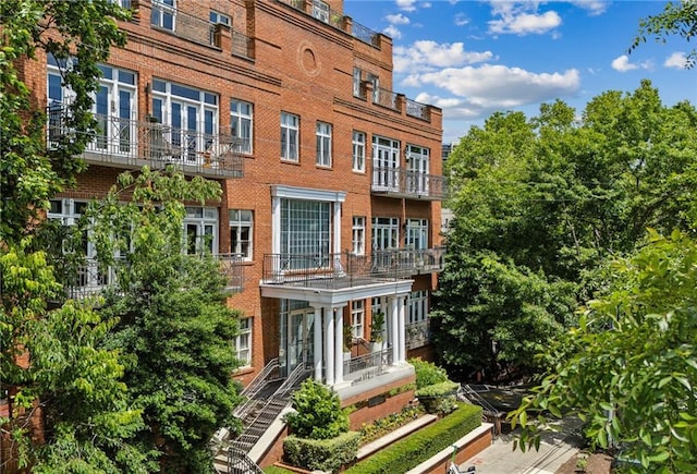 1058 Piedmont Ave Unit 103, Atlanta, GA 30309 - back of house featuring brick siding