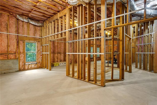 5355 Highland Pine Ln, Mableton, GA 30126 - miscellaneous room with concrete floors