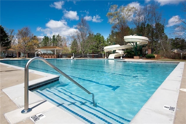 5355 Highland Pine Ln, Mableton, GA 30126 - community pool with a water slide