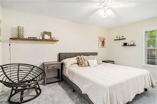 502 Brighton Pt, Atlanta, GA 30328 - carpeted bedroom featuring ceiling fan