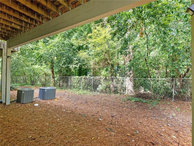 2506 Skyland Dr NE Unit 17, Atlanta, GA 30319 - fenced backyard featuring central AC