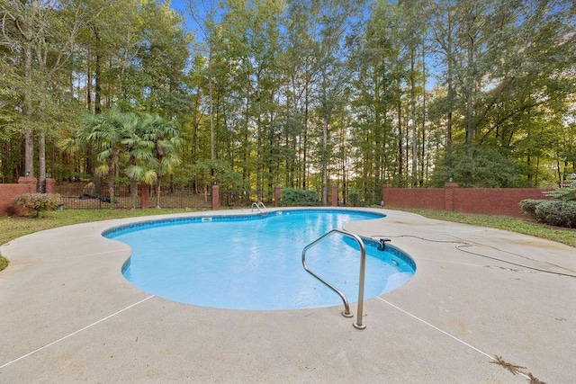 view of swimming pool