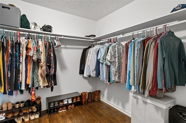 4546 Graywood Trce, Peachtree Corners, GA 30092 - walk in closet with wood finished floors