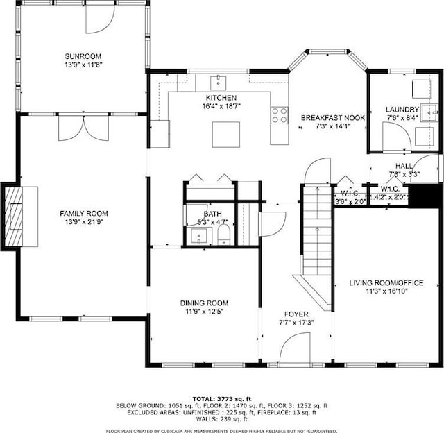 4546 Graywood Trce, Peachtree Corners, GA 30092 - view of floor plan / room layout
