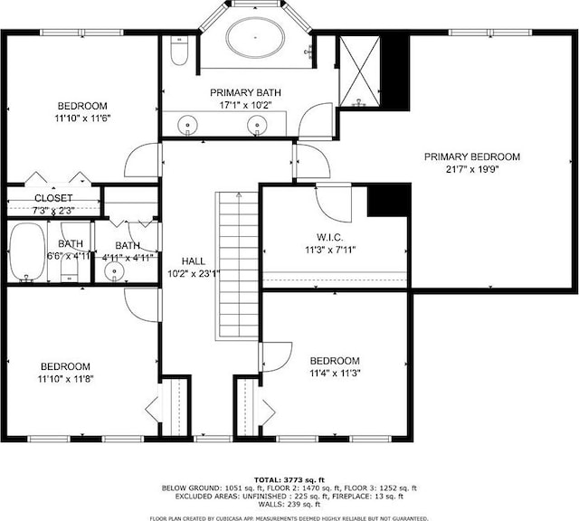 4546 Graywood Trce, Peachtree Corners, GA 30092 - view of home floor plan