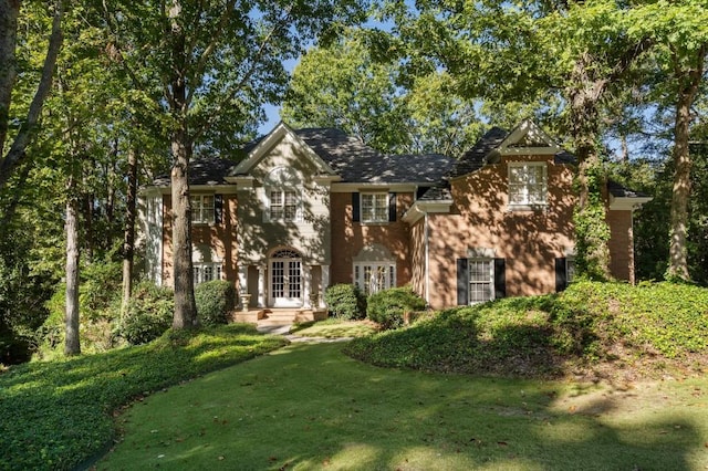 940 Waters Reach Ct, Alpharetta, GA 30022 - view of front of home with a front lawn