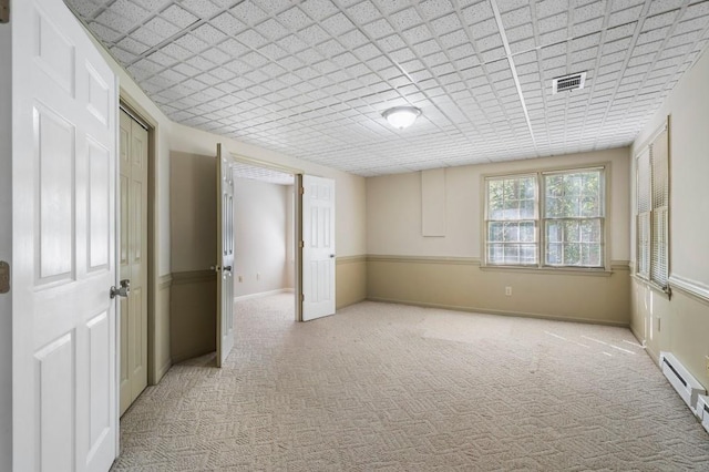 940 Waters Reach Ct, Alpharetta, GA 30022 - empty room with carpet floors, baseboard heating, baseboards, and visible vents