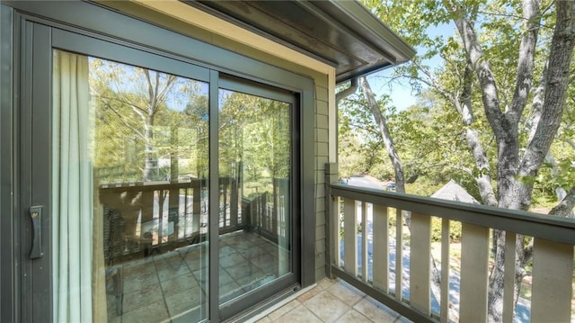 470 Ansley Walk Ter NE, Atlanta, GA 30309 - balcony featuring view of scattered trees