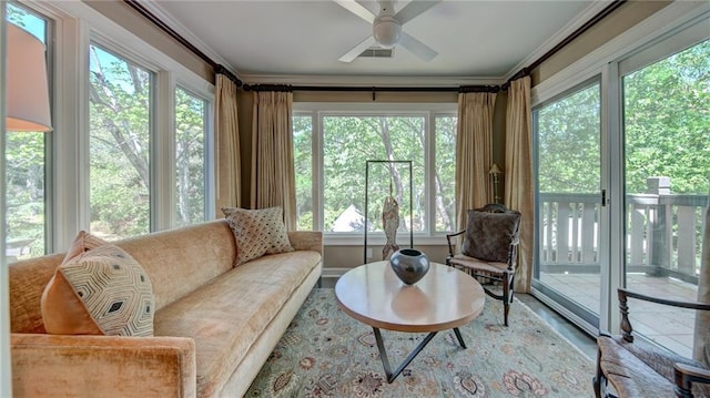 470 Ansley Walk Ter NE, Atlanta, GA 30309 - sunroom with ornamental molding