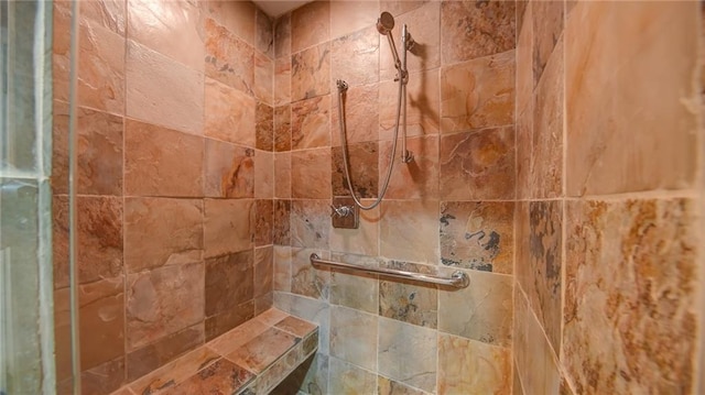 470 Ansley Walk Ter NE, Atlanta, GA 30309 - bathroom view of a tile shower