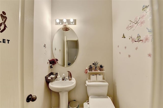2837 Peachstone Ct, Lawrenceville, GA 30043 - bathroom featuring toilet and a sink