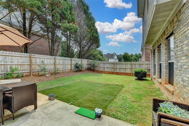 2837 Peachstone Ct, Lawrenceville, GA 30043 - view of yard with a patio