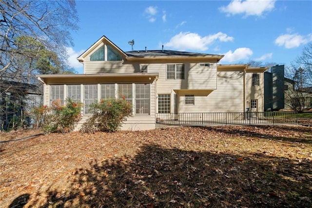 view of rear view of house