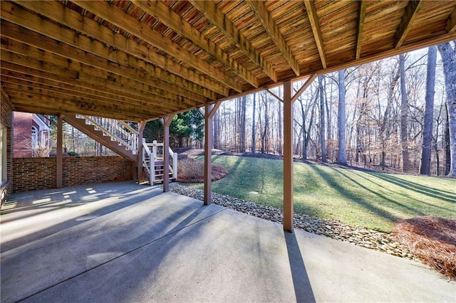 view of patio