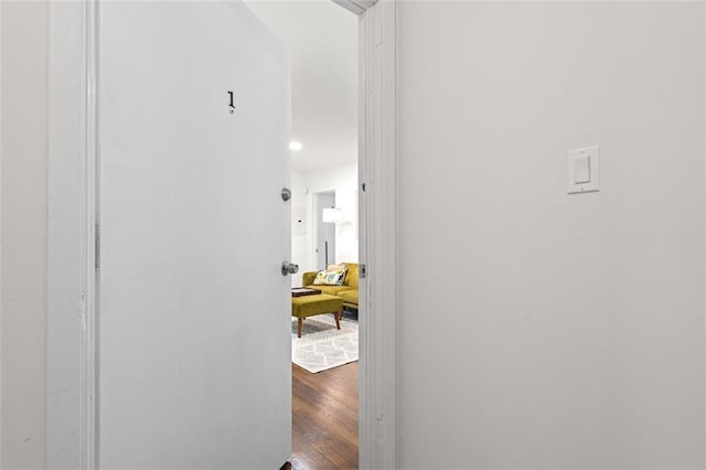 1437 Vesta Ave, East Point, GA 30344 - hall featuring wood finished floors