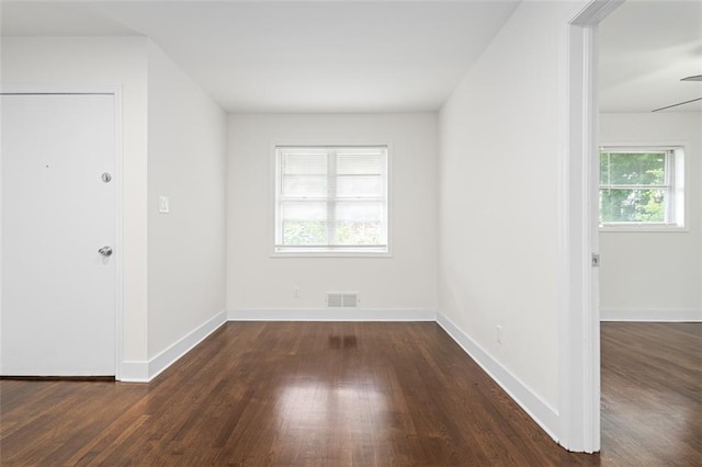 1437 Vesta Ave, East Point, GA 30344 - unfurnished room featuring wood finished floors and baseboards
