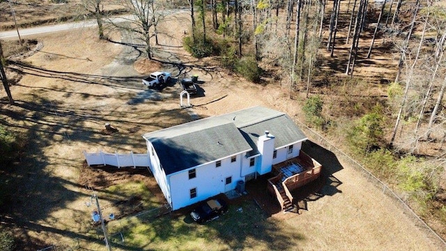 drone / aerial view