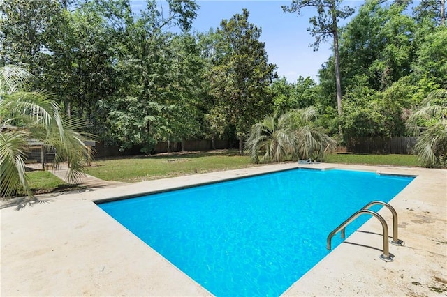 342 Spring Valley Rd, Waynesboro, GA 30830 - view of swimming pool featuring a patio and view of scattered trees