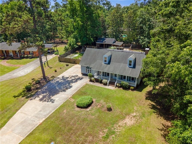 342 Spring Valley Rd, Waynesboro, GA 30830 - view from above of property