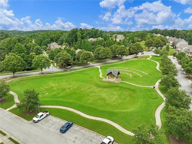 7712 Soaring Eagle Dr, Flowery Branch, GA 30542 - birds eye view of property with view of golf course