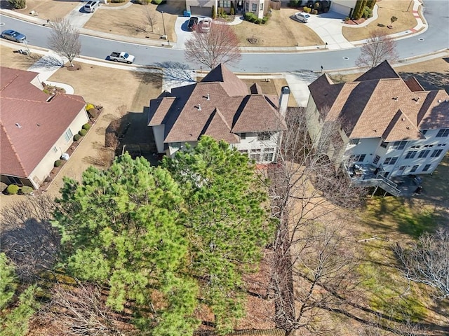 2143 Great Shoals Cir, Lawrenceville, GA 30045 - birds eye view of property with a residential view