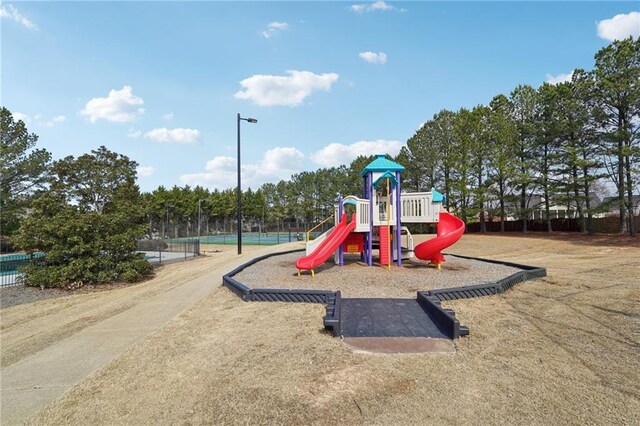 2143 Great Shoals Cir, Lawrenceville, GA 30045 - community jungle gym featuring fence