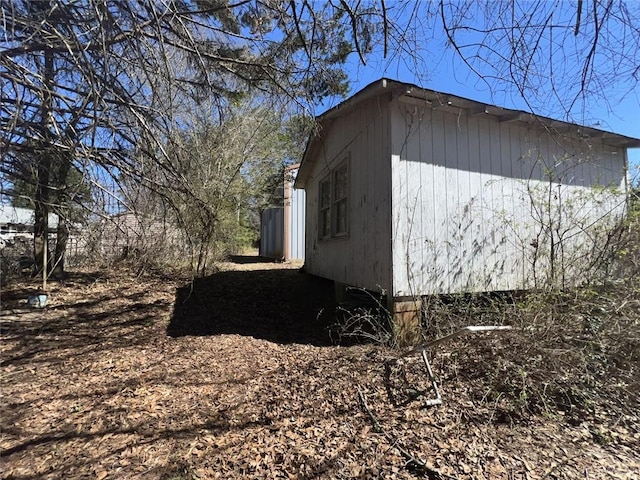 view of home's exterior