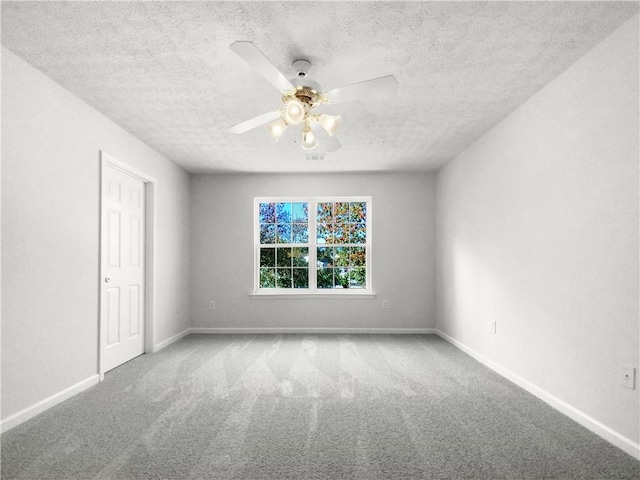 full bathroom featuring toilet, bathtub / shower combination, a textured ceiling, and vanity