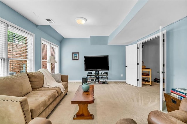 4020 Devereux Chase, Roswell, GA 30075 - living room featuring baseboards and carpet flooring