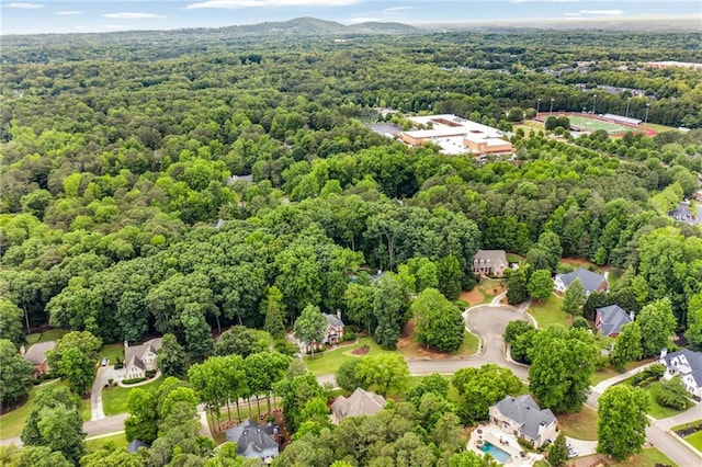 4020 Devereux Chase, Roswell, GA 30075 - drone / aerial view of a heavily wooded area