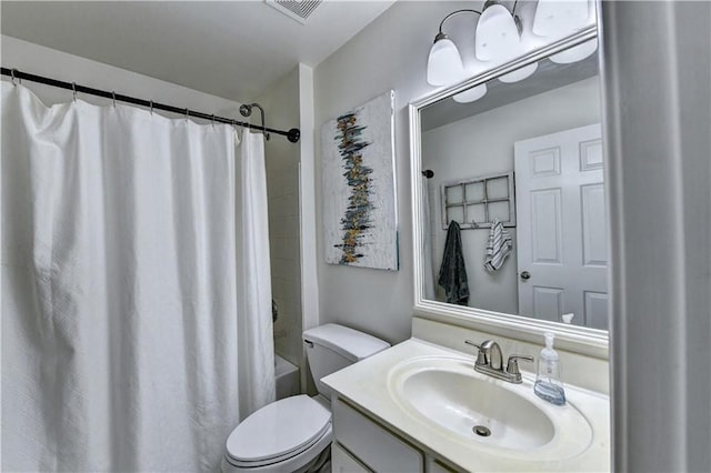 6520 Fairfield Trce, Suwanee, GA 30024 - bathroom with vanity and shower / bathtub combination with curtain
