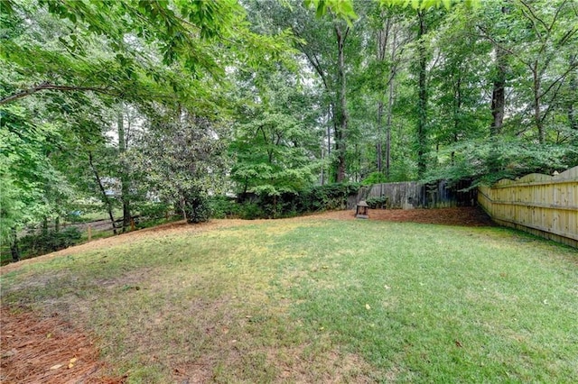 6520 Fairfield Trce, Suwanee, GA 30024 - view of fenced backyard