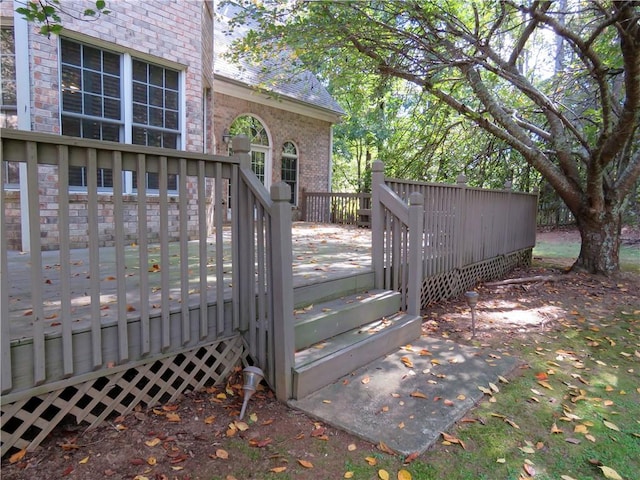 view of deck