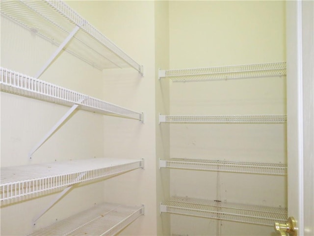 view of pantry