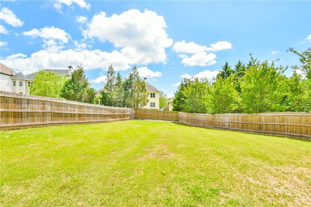 2727 Lost Mill Trce, Buford, GA 30519 - view of yard featuring a fenced backyard